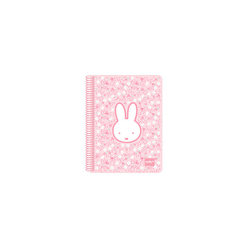 Notizbuch Miffy Flores A5 80 Blatt