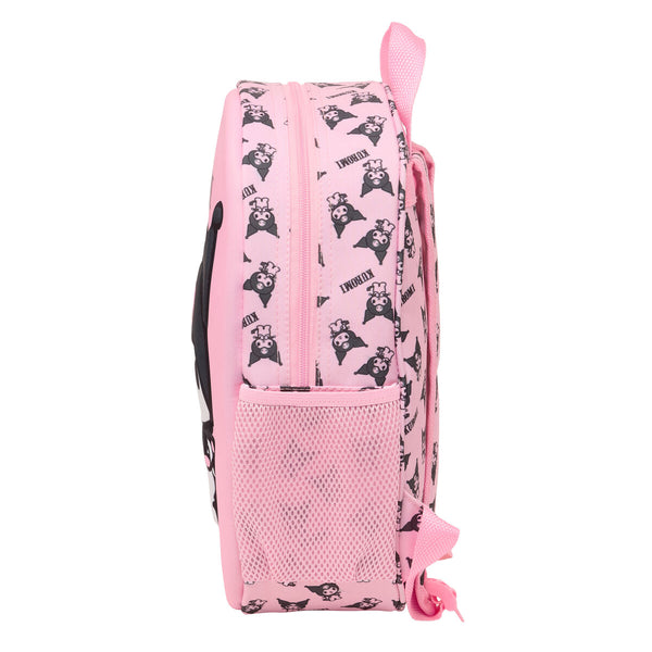 Schulrucksack Kuromi Rosa 27 x 33 x 10 cm