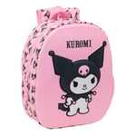 Schulrucksack Kuromi Rosa 27 x 33 x 10 cm