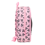 Schulrucksack Kuromi Rosa 22 x 27 x 10 cm