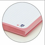 Notizbuch Oxford European Book Hellrosa A4 A4+ 80 Blatt