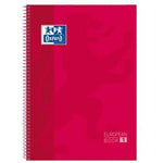 Ringbuch der Ringe Oxford Classic Europeanbook 1 Rot A4+ 80 Blatt 5 Stücke (2 Stück)