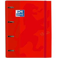 Ringbuch Oxford Touch Europeanbinder Karmin A4+ (4 Stück)