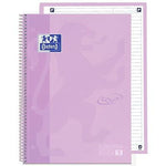 Notizbuch Oxford EUROPEANBOOK 1 Lavendel Kuchen A4+ 80 Blatt 5 Stücke (2 Stück)