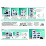 Stapelbarer Schuhkarton Max Home Weiß 6 Stück Polypropylen ABS 35 x 18,5 x 27 cm