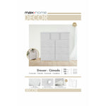 Kommode Max Home Weiß 100 x 100 x 30 cm