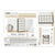 Kommode Max Home Weiß Grau Moderne 58 x 112 x 30 cm
