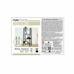 Regal Max Home Stahl Melamine Spanplatte 60 x 148 x 32 cm