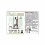 Garderobe mit Einlegeboden Max Home Stahl Melamine Spanplatte Minimalistisch 60 x 175 x 40 cm