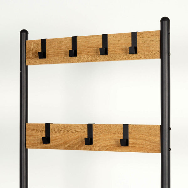 Garderobe mit Einlegeboden Max Home Stahl Melamine Spanplatte Minimalistisch 60 x 175 x 40 cm
