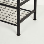 Garderobe mit Einlegeboden Max Home Stahl Melamine Spanplatte Minimalistisch 60 x 175 x 40 cm