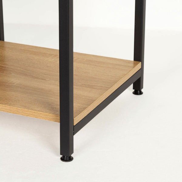 Garderobe mit Einlegeboden Max Home Stahl Melamine Spanplatte Minimalistisch 102 x 180 x 40 cm