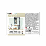 Garderobe mit Einlegeboden Max Home Stahl Melamine Spanplatte Minimalistisch 64 x 150 x 40 cm