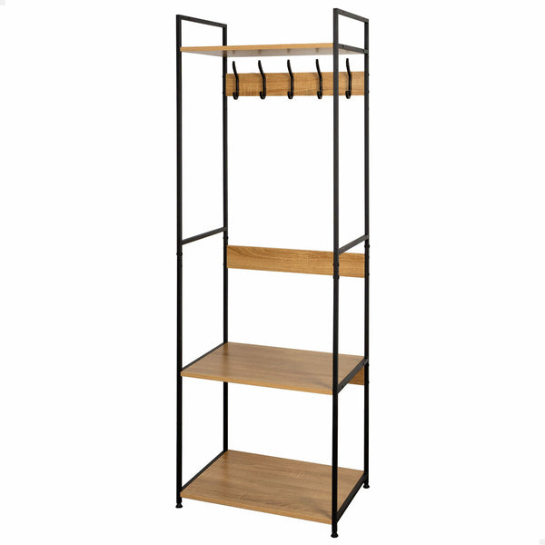 Garderobe mit Einlegeboden Max Home Stahl Melamine Spanplatte Minimalistisch 60 x 175 x 40 cm