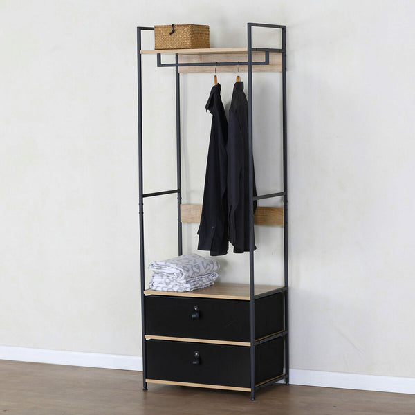 Schrank Max Home Stoff Stahl Melamine Spanplatte 60 x 175 x 40 cm