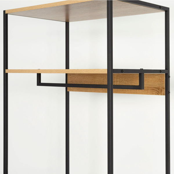 Schrank Max Home Stoff Stahl Melamine Spanplatte 60 x 175 x 40 cm