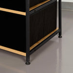 Schrank Max Home Stoff Stahl Melamine Spanplatte 60 x 175 x 40 cm