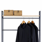 Schrank Max Home Stahl Melamine Spanplatte 83 x 167 x 39 cm