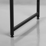 Schreibtisch mit Regalen Max Home Stahl Melamine Spanplatte 84 x 148 x 50 cm