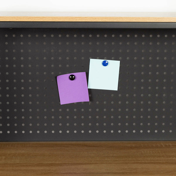 Schreibtisch mit Regalen Max Home Stahl Melamine Spanplatte 84 x 148 x 50 cm