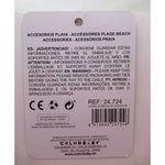 Strandspielzeuge-Set Colorbaby Strandeimer (5 pcs)