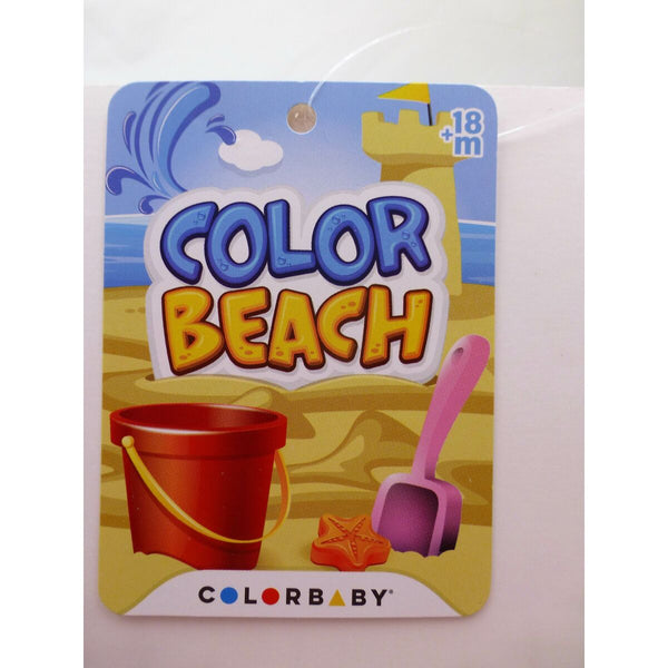 Strandspielzeuge-Set Colorbaby Strandeimer (5 pcs)