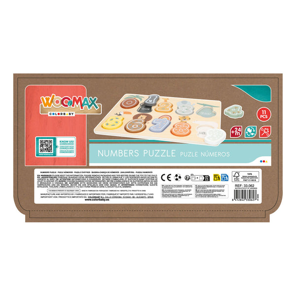 Puzzle Woomax Zahlen