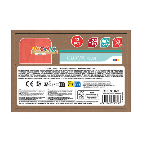 Uhr für Kleinkinder Colorbaby