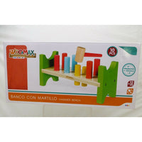 Spiel aus Holz Woomax Bank Hammer (10 pcs)