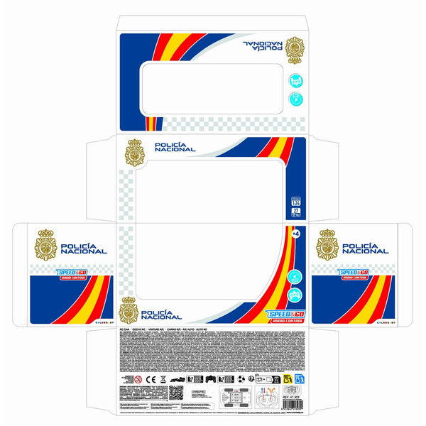 Fahrzeug Fernsteuerung Colorbaby 15 cm Polizei