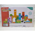 Baukasten mit Blöcken Woomax tiere 32 Stücke (32 pcs)