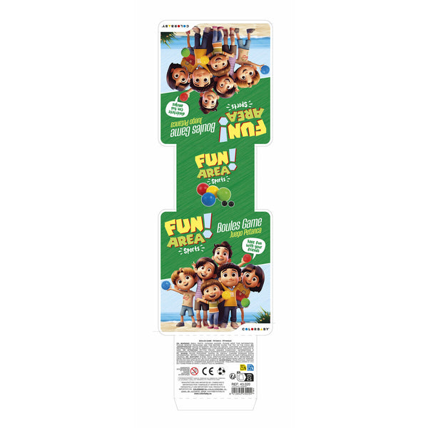 Boccia-Spielset Colorbaby Fun Area! 10 Stücke 31 x 8 x 16,5 cm