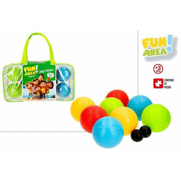 Boccia-Spielset Colorbaby Fun Area! 10 Stücke 31 x 8 x 16,5 cm