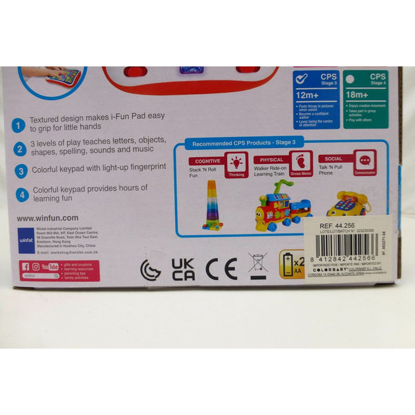 Lern-Tablet I-Fun Pad Winfun