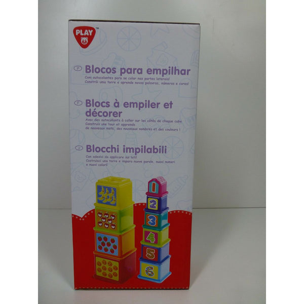 Stapelbare Bauklötze PlayGo 10,2 x 50,8 x 10,2 cm