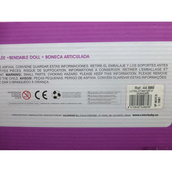 Puppe Colorbaby Maria Casual 30 x 105 x 14 cm
