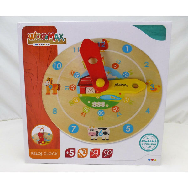 Lernspiel Woomax Uhr (Ø 18 cm)