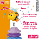 Interaktives Spielzeug für Babys Winfun 46686 13 x 35,5 x 13 cm Biene (ES)