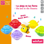 Interaktives Spielzeug für Babys Winfun 46686 13 x 35,5 x 13 cm Biene (ES)