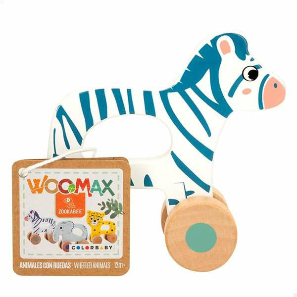 Spielzeug zum Ziehen Colorbaby 13 x 5 x 12,5 cm