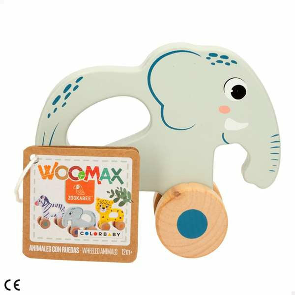 Spielzeug zum Ziehen Colorbaby 13 x 5 x 12,5 cm