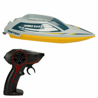 Ferngesteuertes Boot Colorbaby Gelb