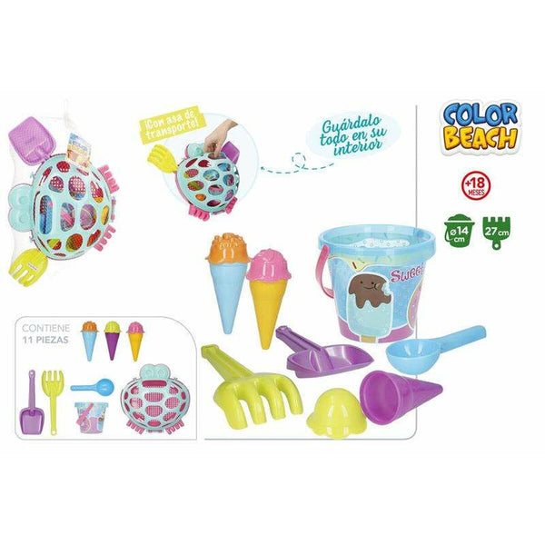 Strandspielzeuge-Set Colorbaby 14 cm