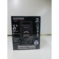 Bluetooth Lautsprecher mit Karaoke Mikrofon Colorbaby
