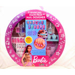 Maniküre- und Pediküre-Sets Barbie Sparkling 25,5 x 25 x 5 cm Etüie
