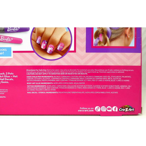 Schönheitsset Barbie Sparkling 2 x 13 x 2 cm 3 in 1