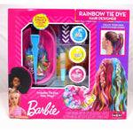 Friseur Set Barbie Rainbow Tie 15,5 x 10,5 x 2,5 cm Haar mit Strähnchen Bunt