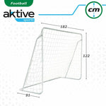 Fussballtor Aktive Canvas-Stoff 182 x 91 x 122 cm Ausbildung