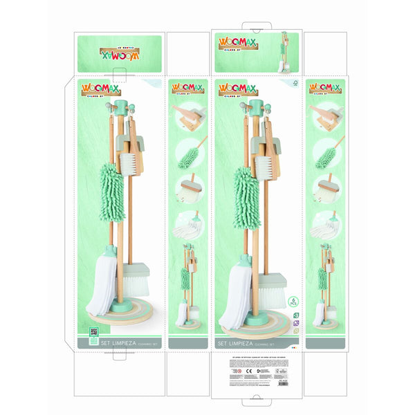 Reinigungs- und Aufbewahrungskit Woomax Spielzeug 23,5 x 75 x 23,5 cm
