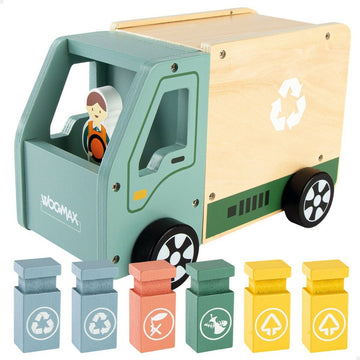 Set mit Fahrzeugen für öffentliche Bauarbeiten Woomax 24 x 15 x 13,5 cm
